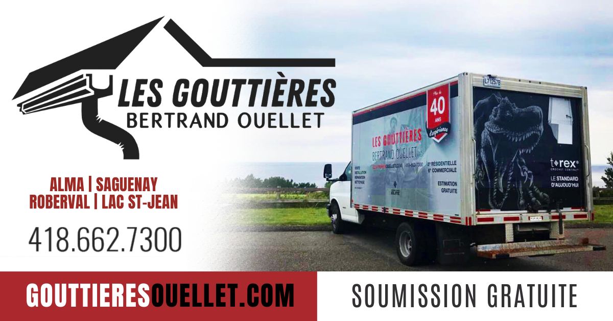 Entrepreneur en gouttières Dolbeau-Mistassini