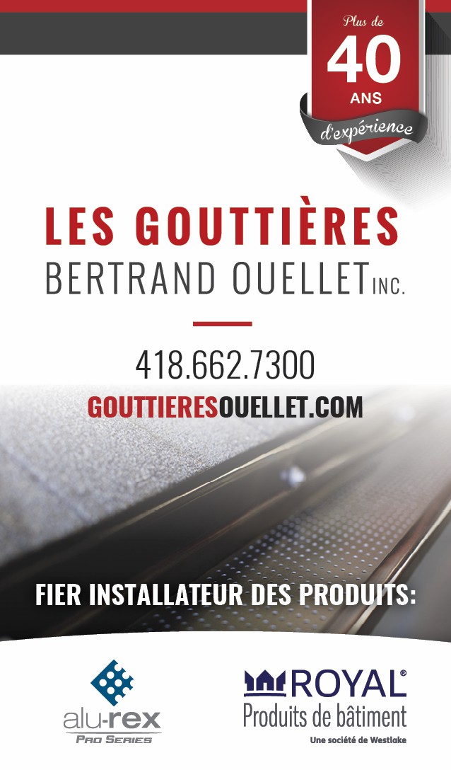 Entrepreneur gouttières Dolbeau-Mistassini